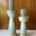 GK88- Seagreen Gloss Candlestick holder - small